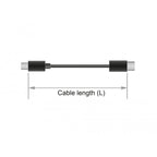 Delock magnetische usb data- en laadkabel set voor micro usb usb type-c (zwart, 1,1 meter)