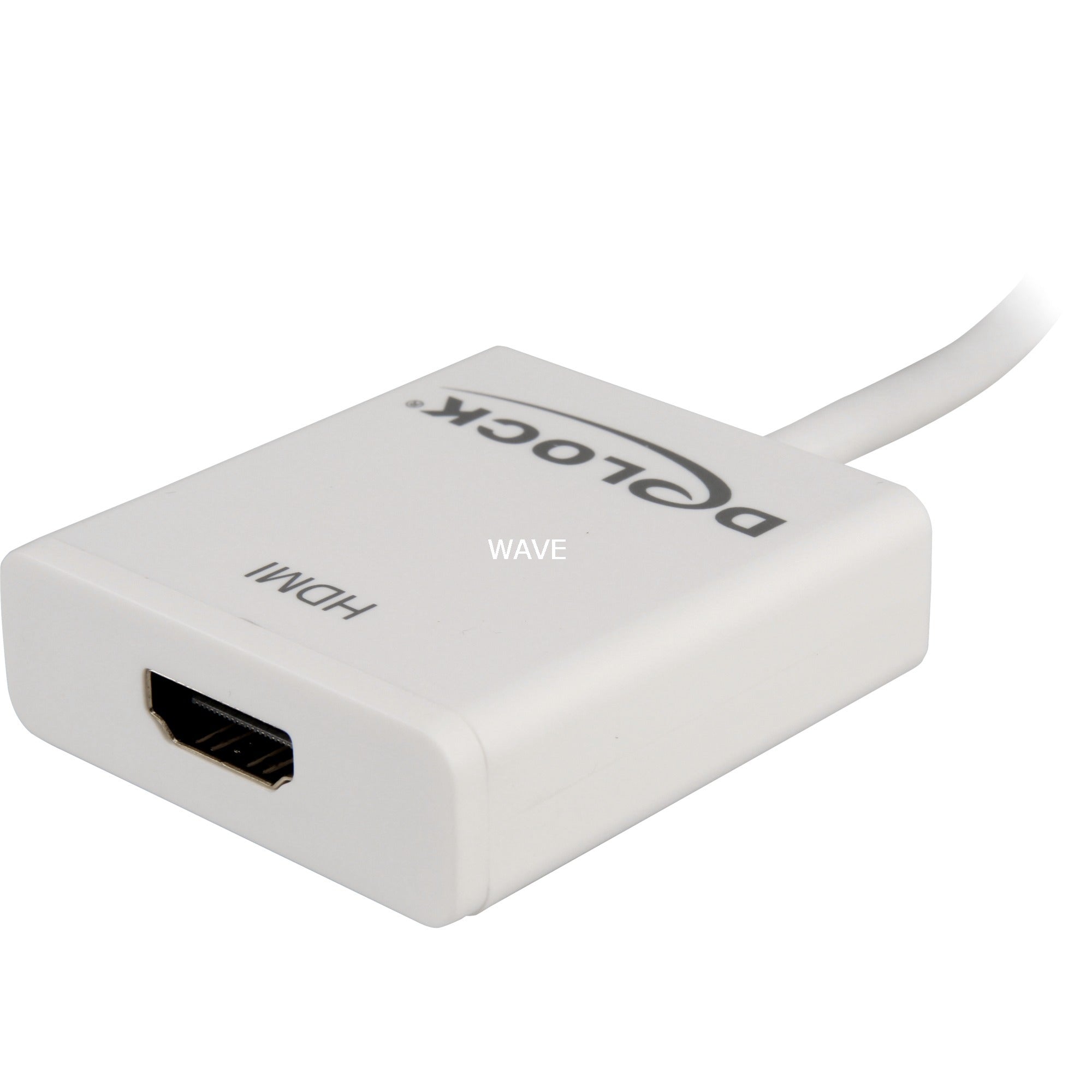 Delock mini displayport > hdmi adapter (wit, 0,2 meter, 4k)