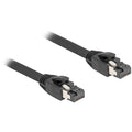 Delock patchkabel s ftp, rj-45 met cat.8.1 (zwart, 15 meter)