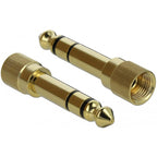 DeLOCK Stereo Jack 3,5 mm 3-Pin male > female