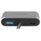 Delock usb-c > hdmi + vga adapter (grijs, 0,12 meter)