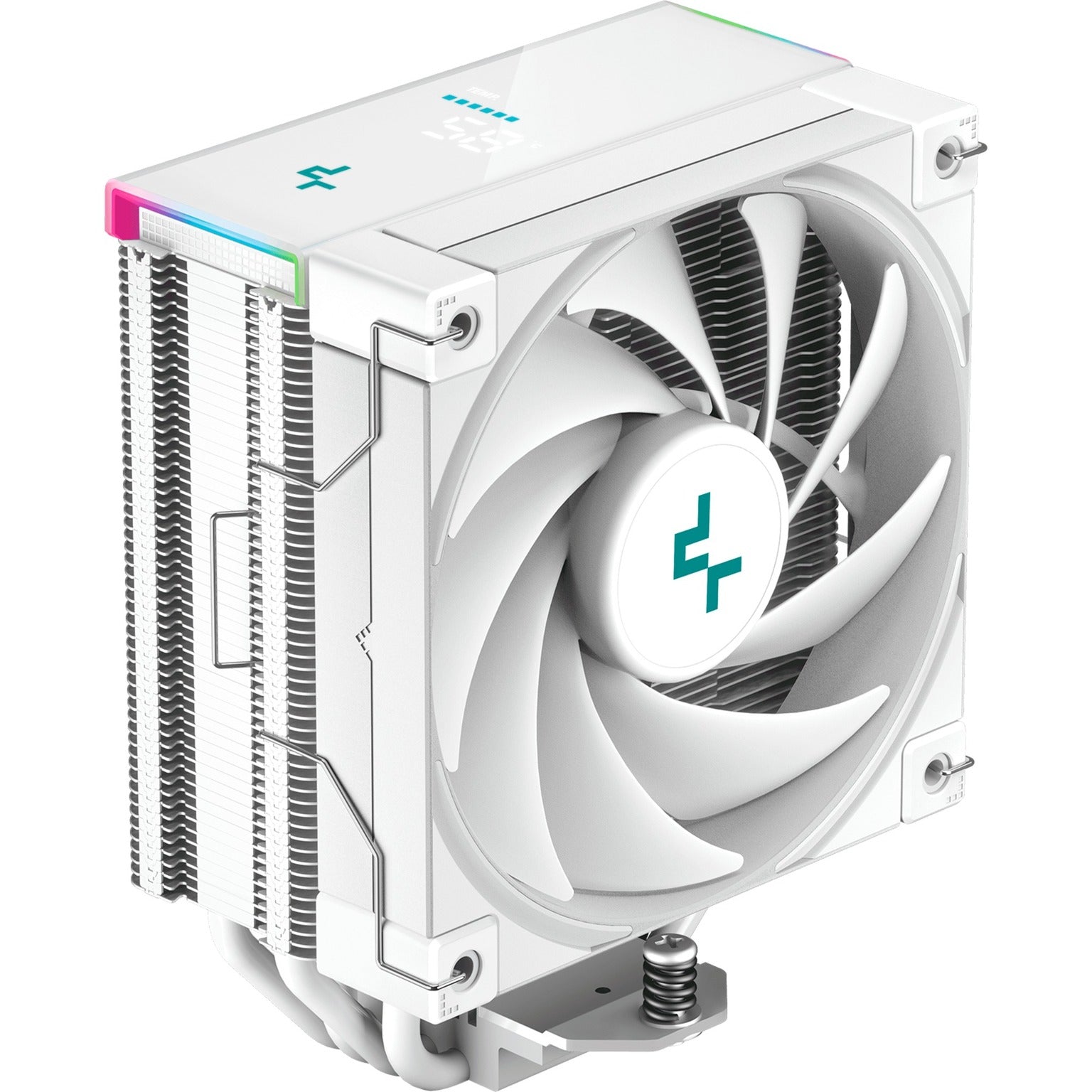 Deepcool ak400 digital rgb cpu-koeler (wit)