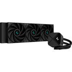 Deepcool ls720s zero dark waterkoeling (zwart, 4-pins pwm fan-connector)