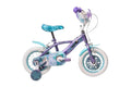 Disney Die Eiskönigin - Die Eiskönigin frozen 2 kinderfiets - meisjes - 12 inch - blauw/paars - twee handremmen