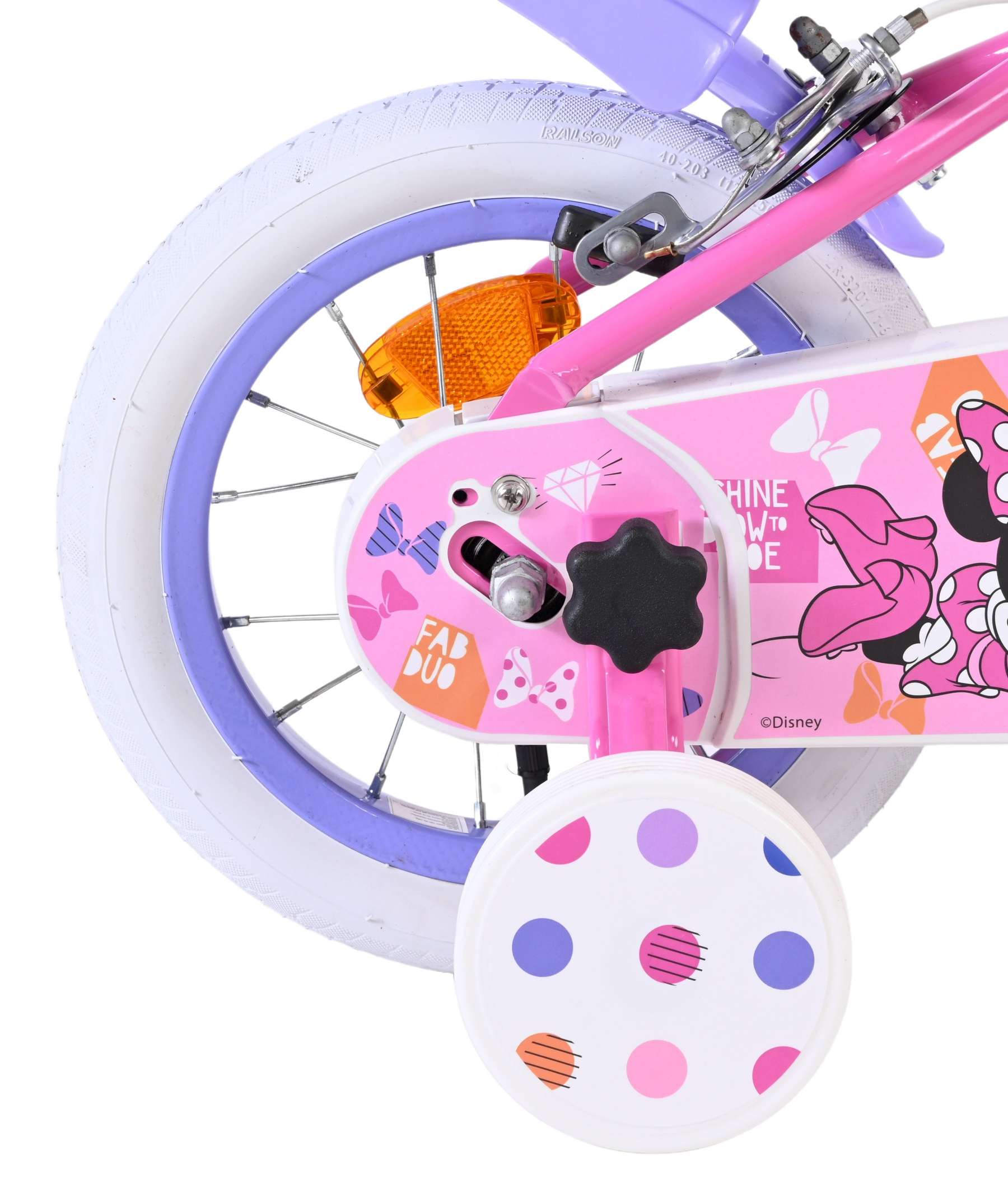 Disney Disney Kinderfiets Jongens 12 inch 2 handremmen