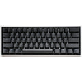 Ducky one 2 pro mini classic rgb mechanisch gaming toetsenbord (zwart, us lay-out (qwerty), cherry mx speed silver, 60%, rgb led, double-shot pbt, quack mechanics)