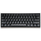 Ducky one 2 pro mini classic rgb mechanisch gaming toetsenbord (zwart, us lay-out (qwerty), cherry mx speed silver, 60%, rgb led, double-shot pbt, quack mechanics)
