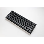 Ducky one 2 pro mini classic, gaming toetsenbord (zwart, us lay-out, cherry mx silent red, rgb led, double-shot pbt, quack mechanics, 60%)