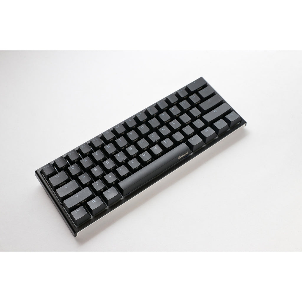 Ducky one 2 pro mini classic, gaming toetsenbord (zwart, us lay-out, cherry mx silent red, rgb led, double-shot pbt, quack mechanics, 60%)