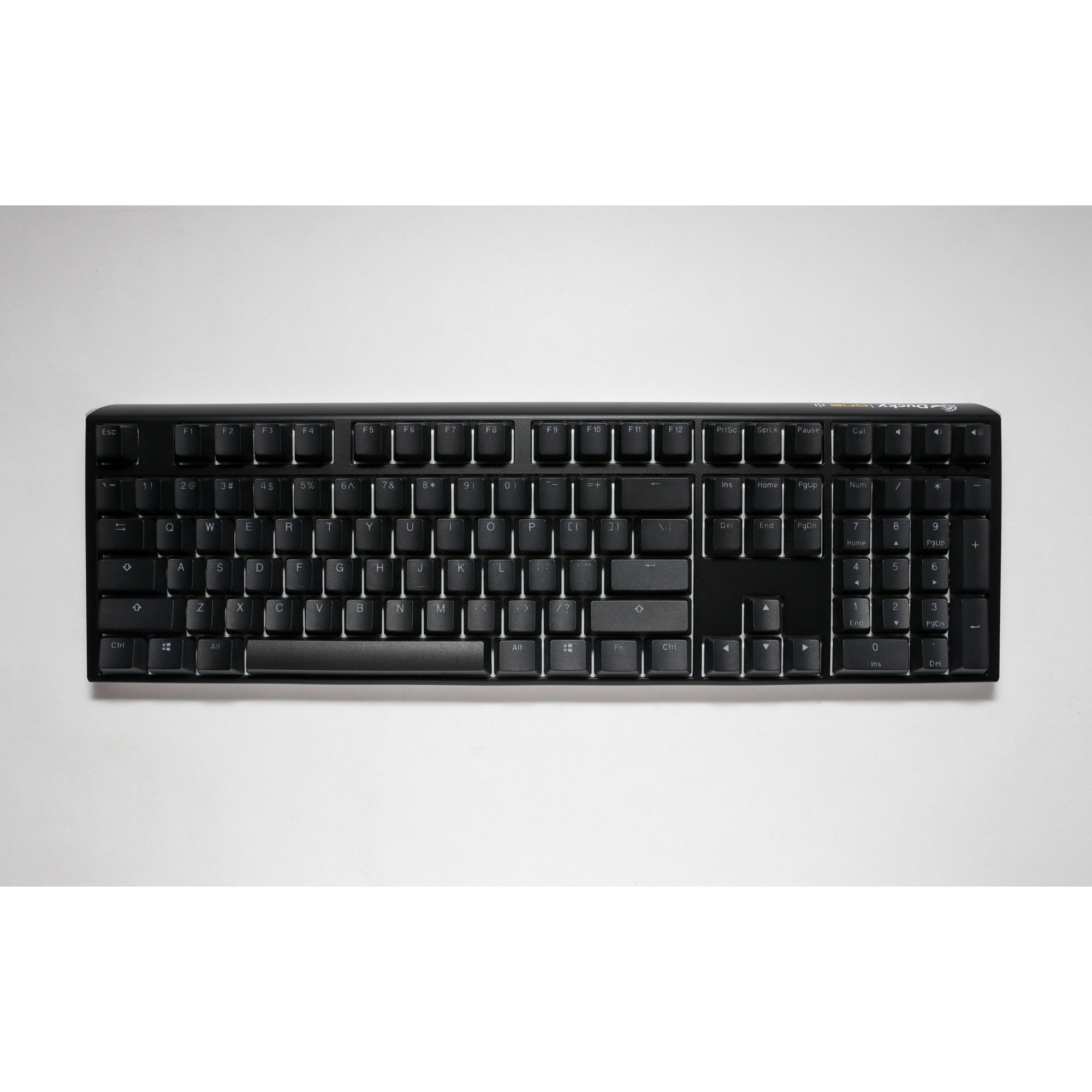 Ducky one 3 classic, toetsenbord (zwart wit, us lay-out, cherry mx speed silver, rgb led, double-shot pbt, hot-swappable, quack mechanics)