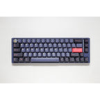 Ducky one 3 cosmic blue sf, toetsenbord (donkerblauw, us lay-out, cherry mx brown, rgb led, double-shot pbt, hot-swappable, quack mechanics, 65%)