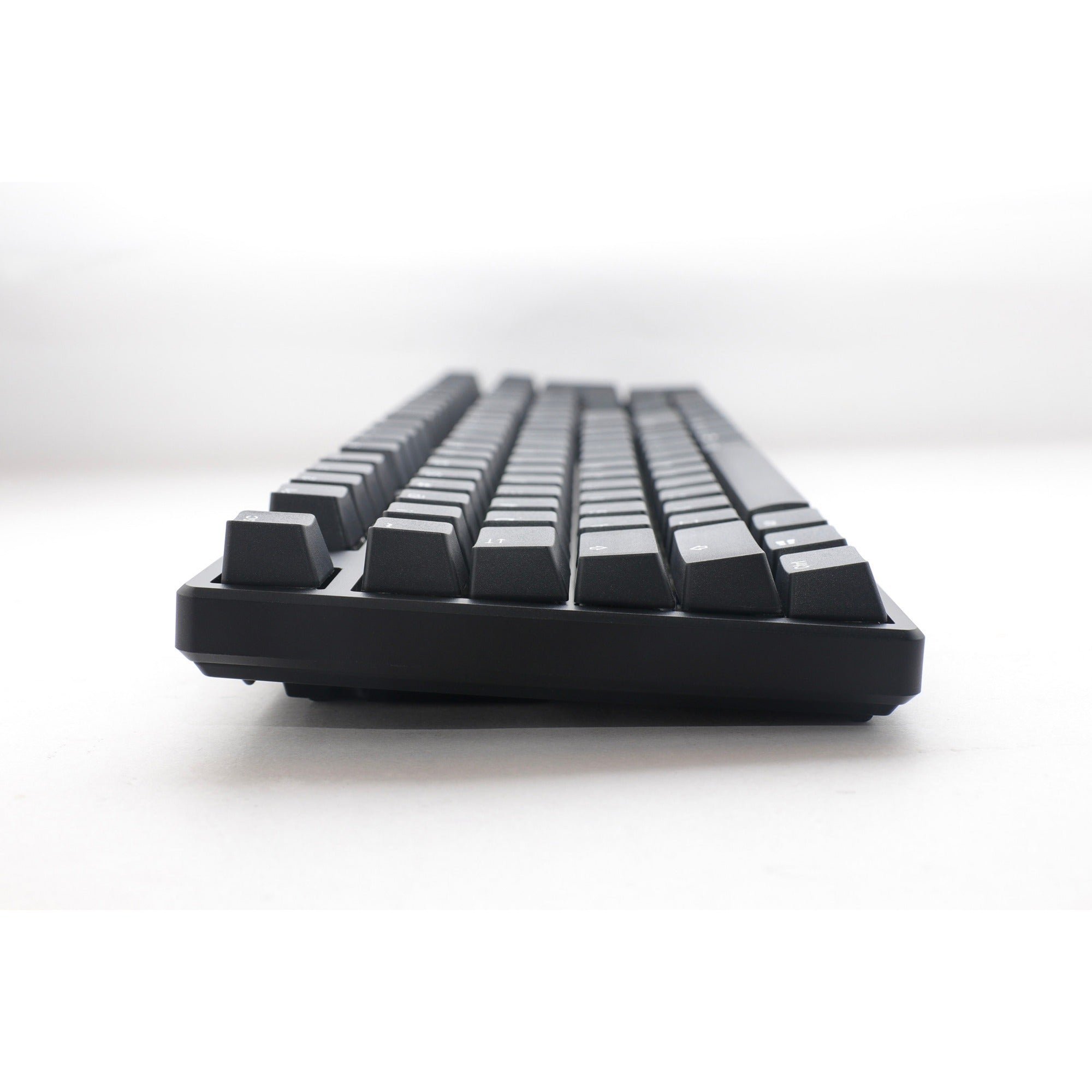 Ducky origin phantom black, toetsenbord (zwart, us lay-out, cherry mx blue, hot swap, pbt double-shot keycaps)