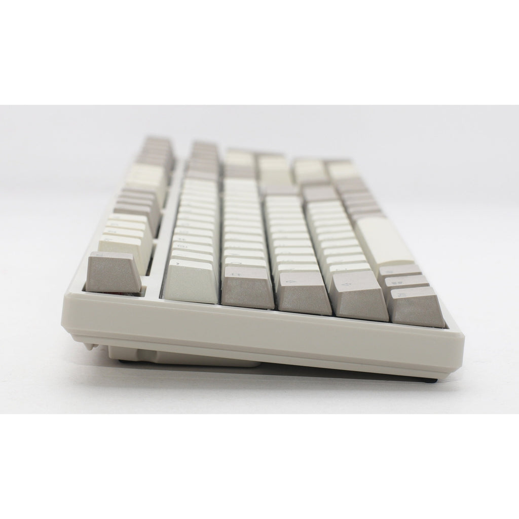 Ducky origin vintage, toetsenbord (grijs, us lay-out, cherry mx silent red, hot swap, pbt double-shot keycaps)