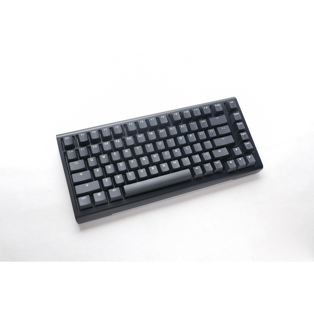 Ducky projectd tinker 75 met qmk via, toetsenbord (zwart wit, us lay-out, cherry mx red, rgb led, double-shot pbt, hot-swappable, gasket mount, 75%)