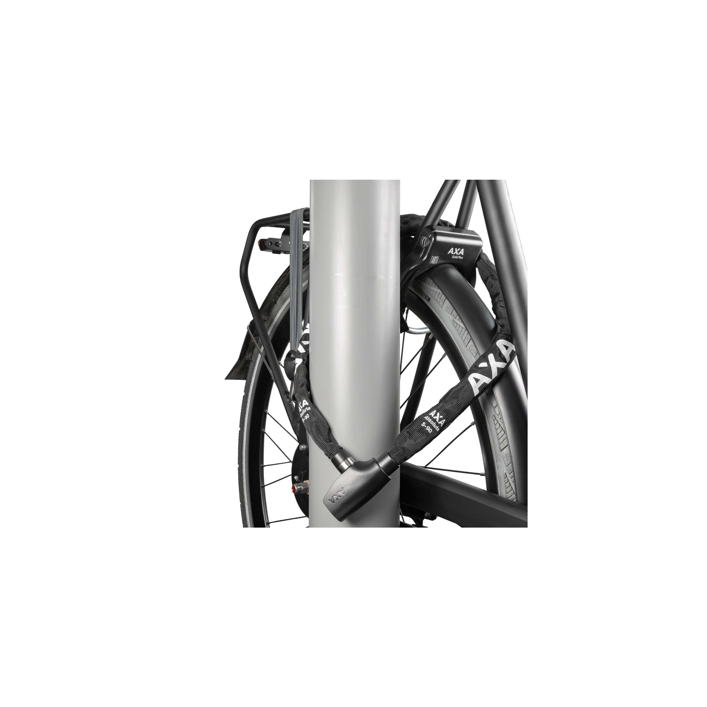 Axa slot ketting absolute c5-90 code zwart safety index 7