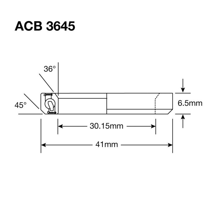 ENDURO BEARINGS - ENDURO BEARINGS Acb 3645 cc ss - 440c stainless (angular contact) - 302x41x65 (36x45°)