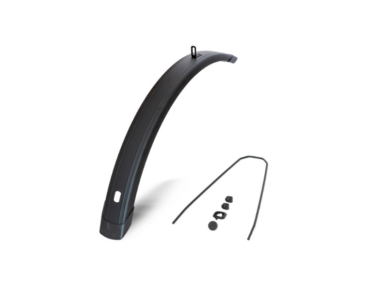 Eurofender ef spatbord voor tempo square 28 inch 72mm zwart