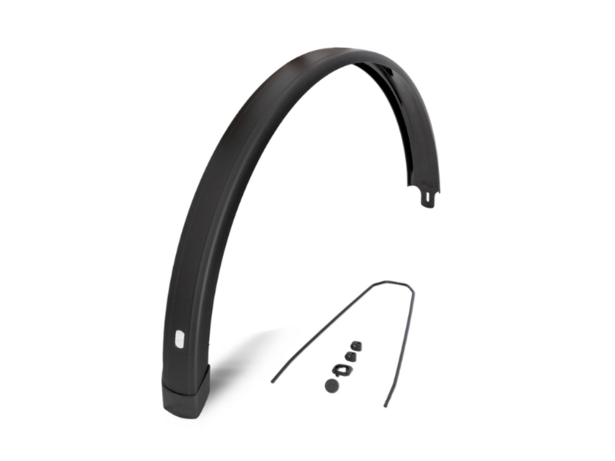 Eurofender - Eurofender Ef spatbord achter tempo square 28 inch 72mm zwart