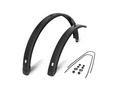 Eurofender ef spatbord set tempo square 28 inch 72mm zwart