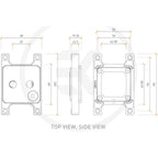 EKWB EKWB EK-Quantum Magnitude D-RGB AM4 Nickel + Plexi