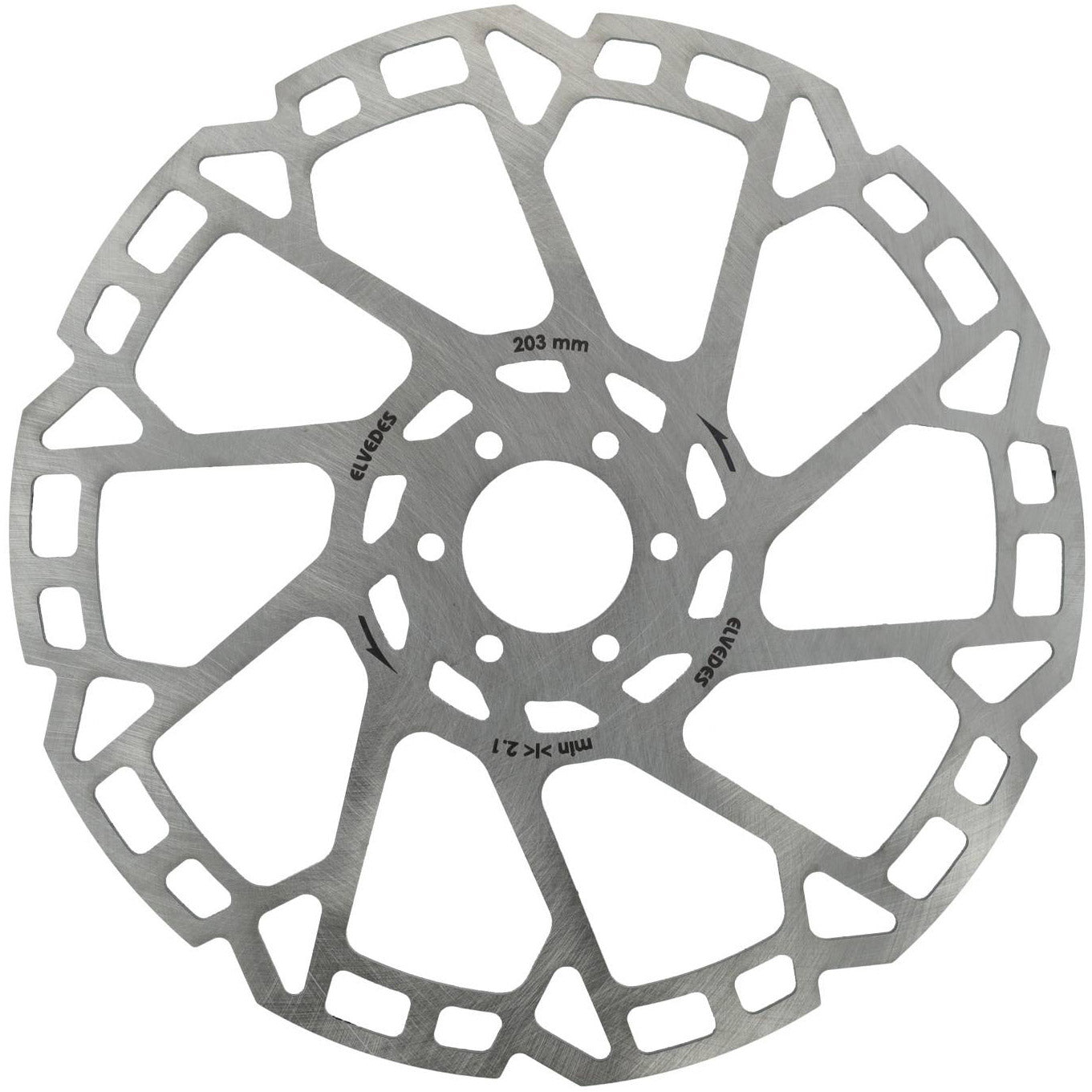 Elvedes - remschijf 6-gaats �203mm t=23mm