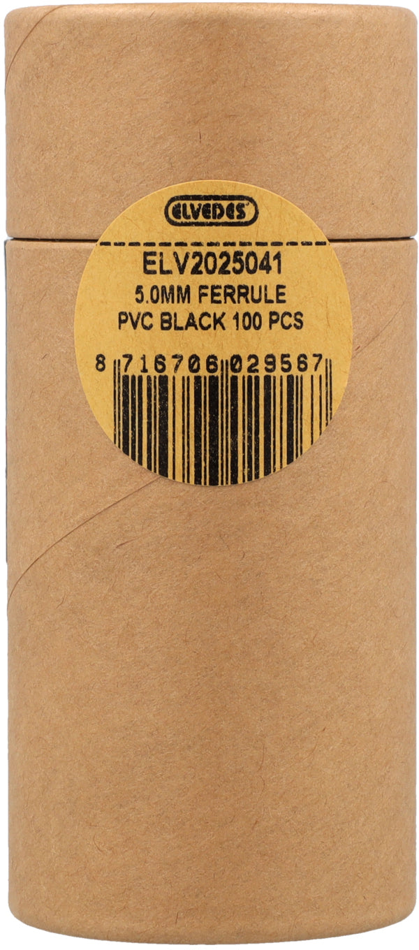 ELVEDES - ELVEDES Kabelhoedjes ø50mm pvc - zwart