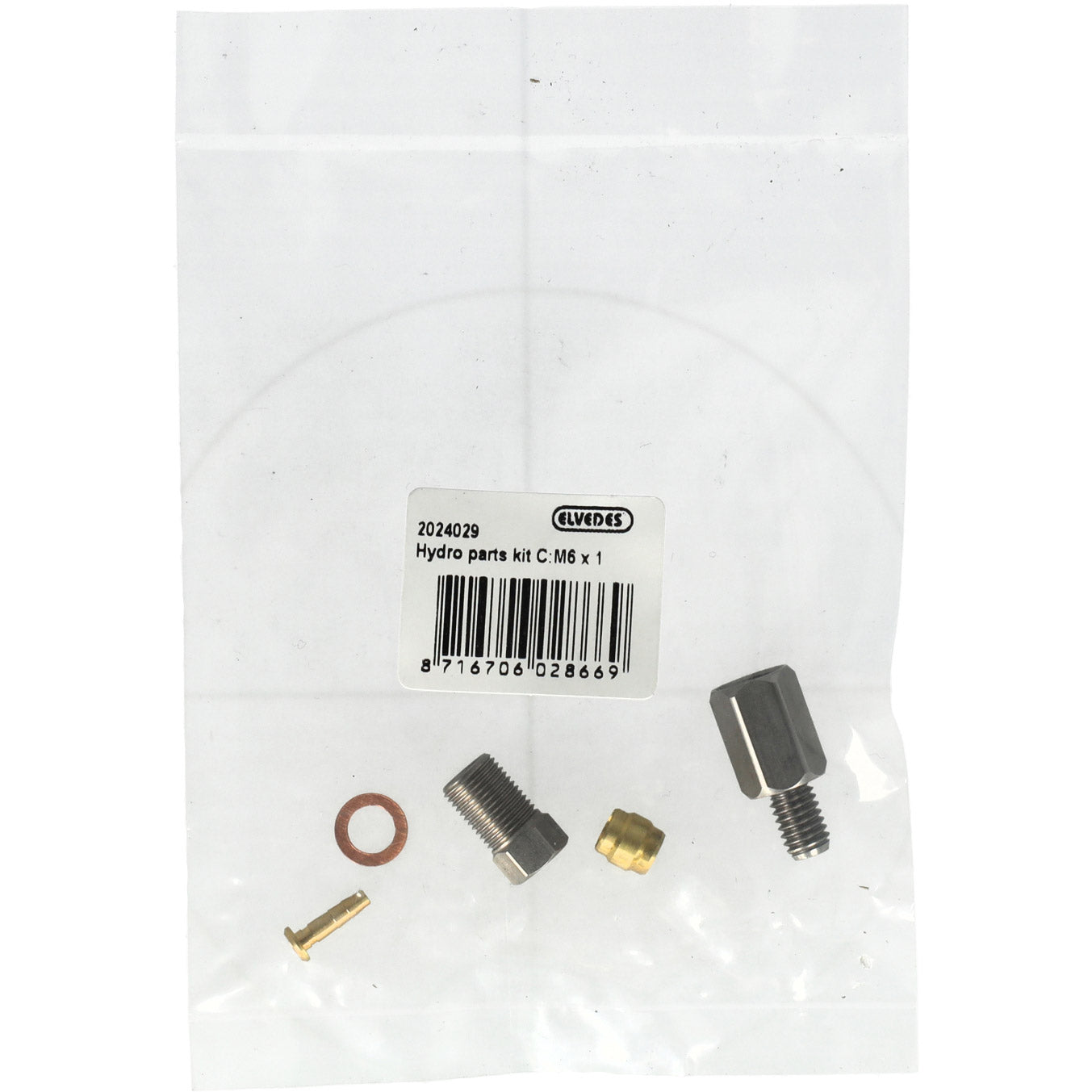Elvedes - hydro onderdelen kit c m6�1