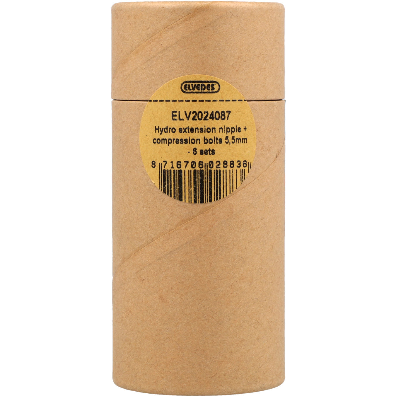 Elvedes - Verlengnippels hydraulische slang 55mm bout (per 6)