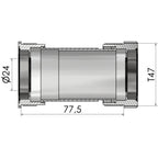 Elvedes - trapas thread fit t47a (cerv�lo) voor 24mm