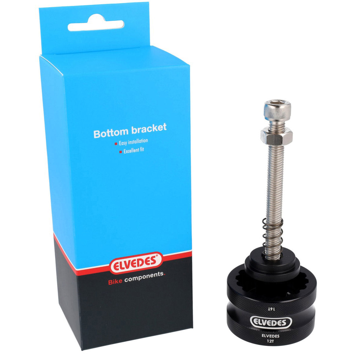 Elvedes - bottom bracket dop 3/8" 16t/12t professioneel