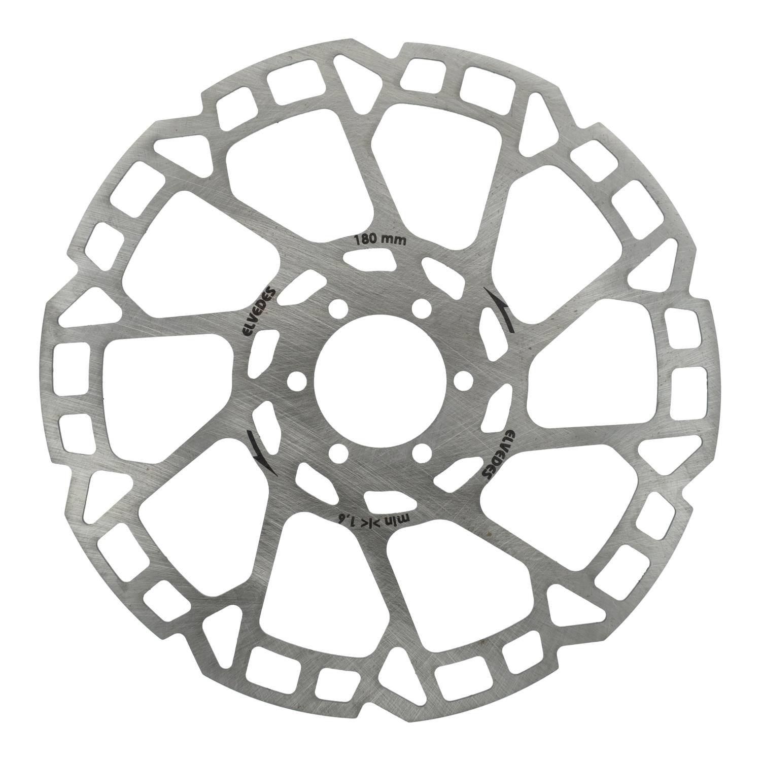Elvedes Cable Systems- Cable Systems remschijf 6-gaats �180mm t=18mm