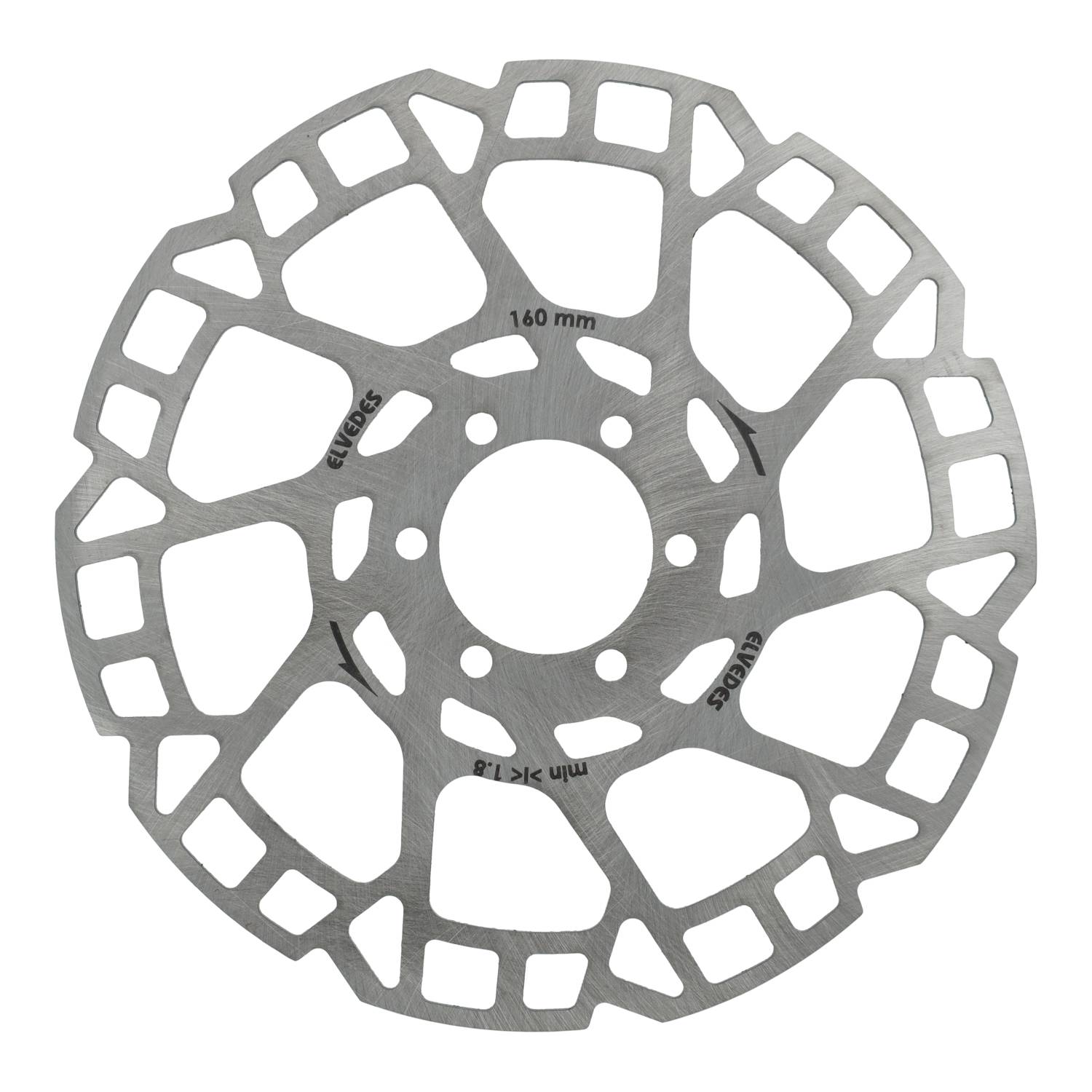 Elvedes - remschijf 6-gaats �160mm t=20mm