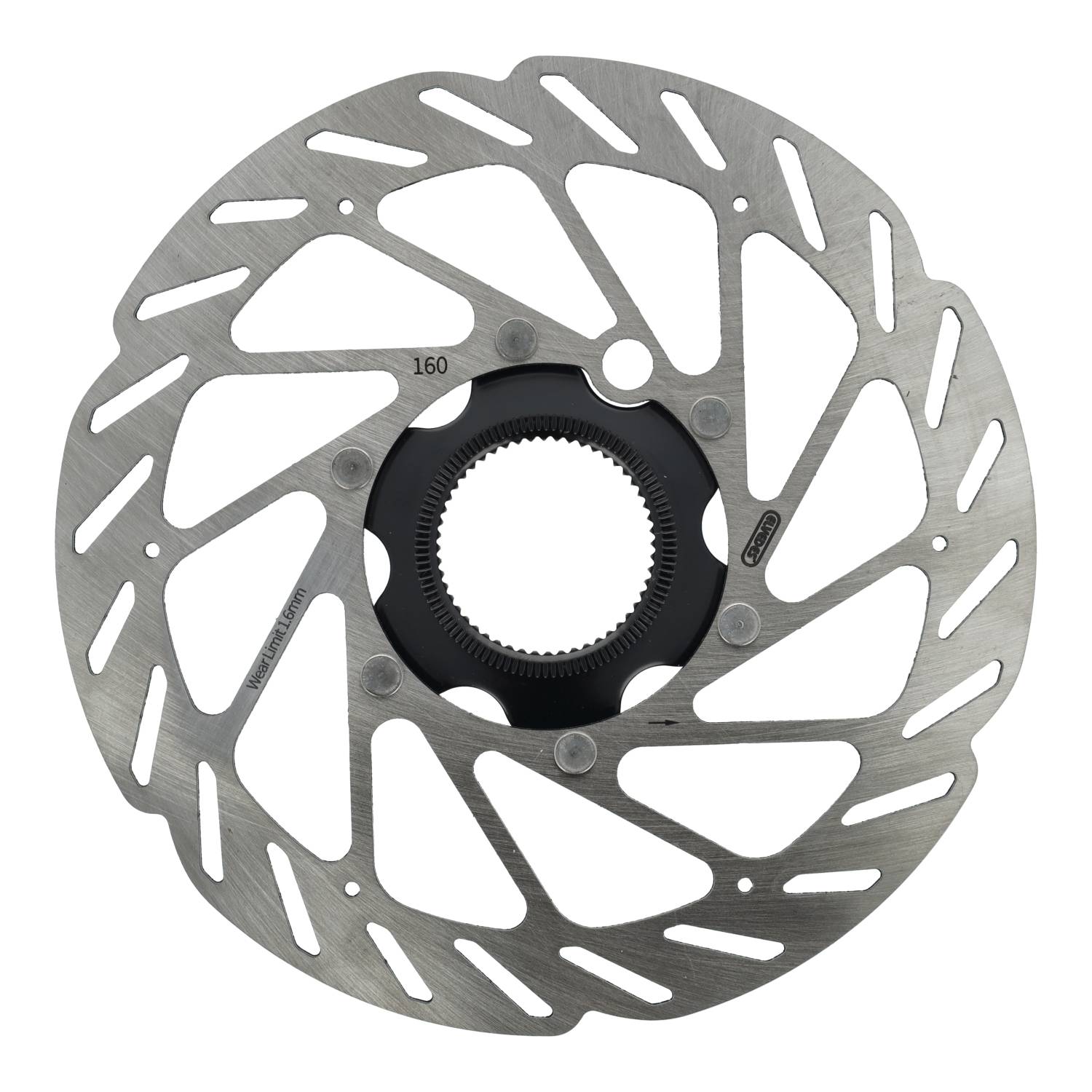Elvedes Cable Systems- Cable Systems remschijf centerlock �160mm t=18mm sensor magneet
