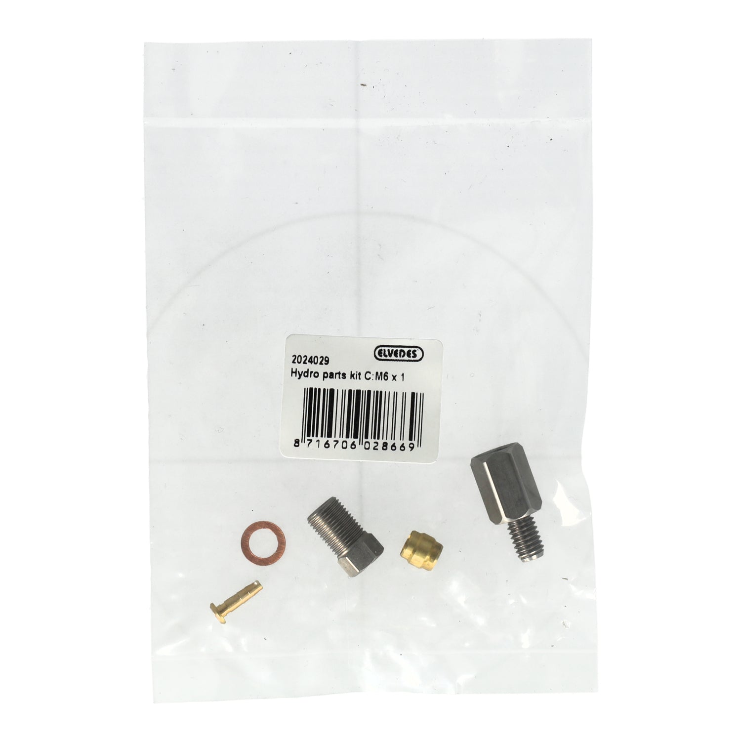 Elvedes - Remd elv hydro kit c m6x1
