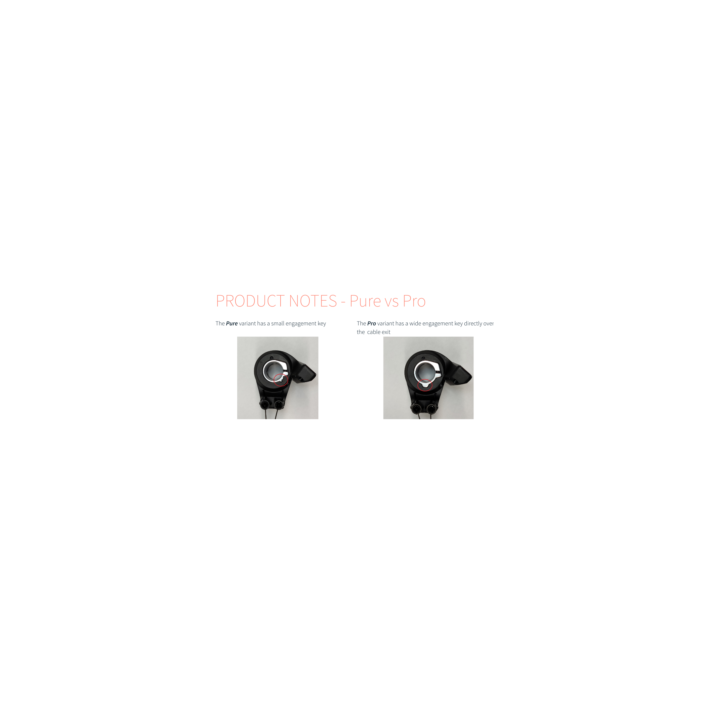 Enviolo - Enviolo twist manuele shifter met display pure 2500mm