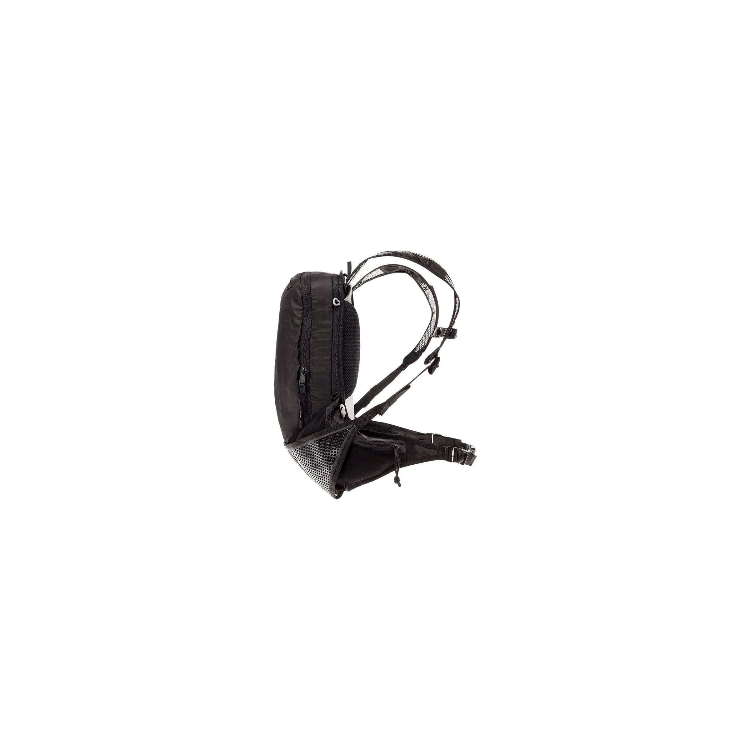 Ergon BX2 Evo Rugtas Zwart - Lichtgewicht - Geschikt voor dagtochten - 10 + 1.5L volume - Waterdicht - Polyester Nylon - Anders bevestigingssysteem - Inclusief regenhoes