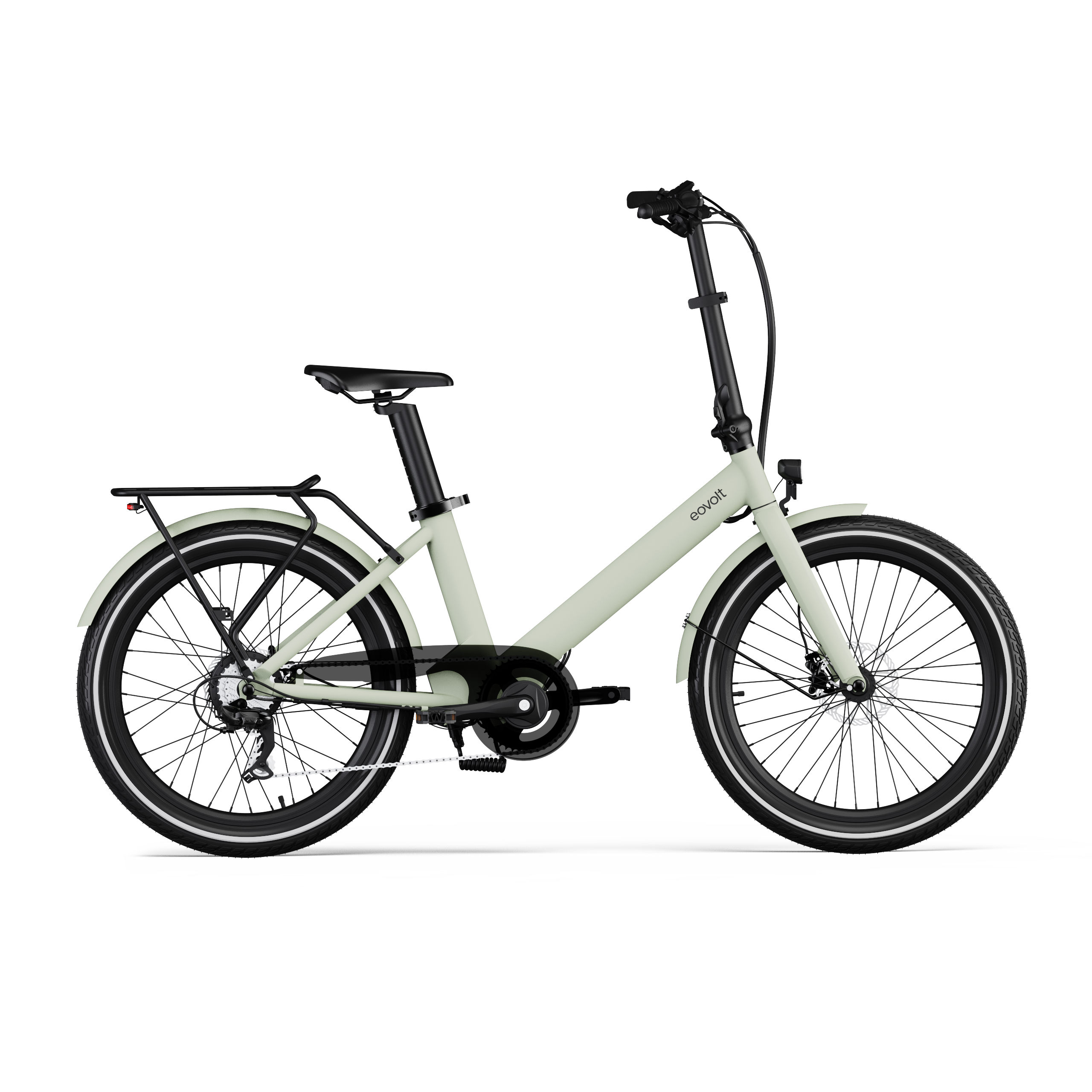 Eovolt Elektrische compactfiets Evening 24 v2 groen