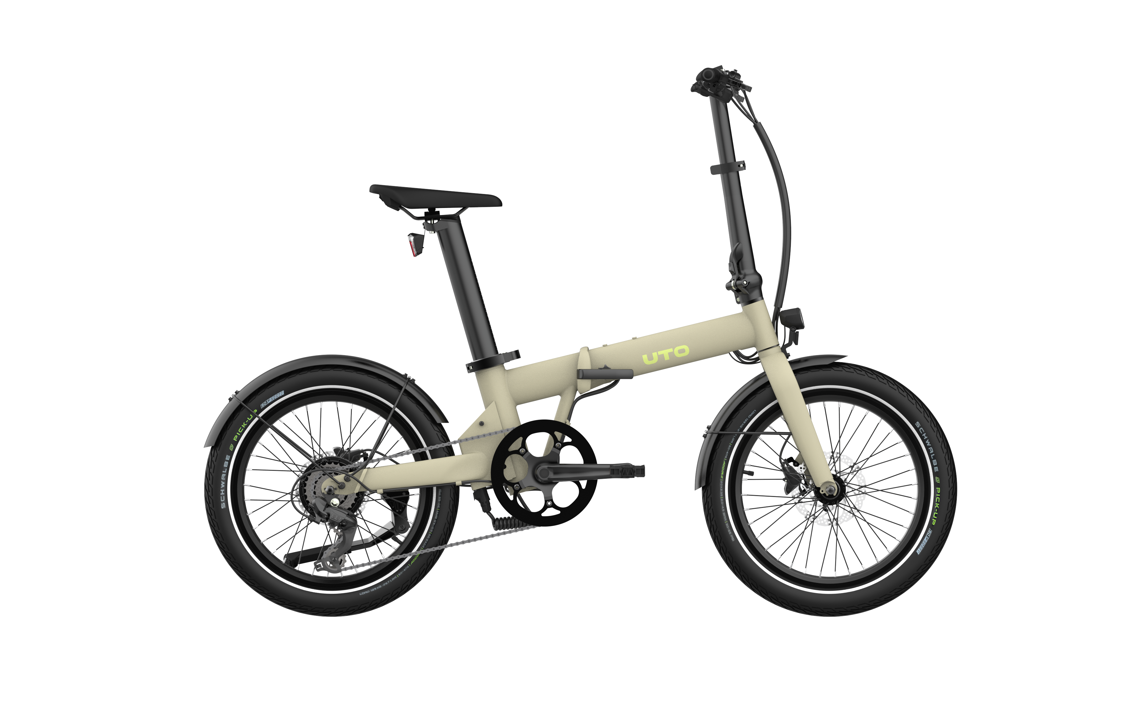 Uto elektrische vouwfiets og20 v0 zand