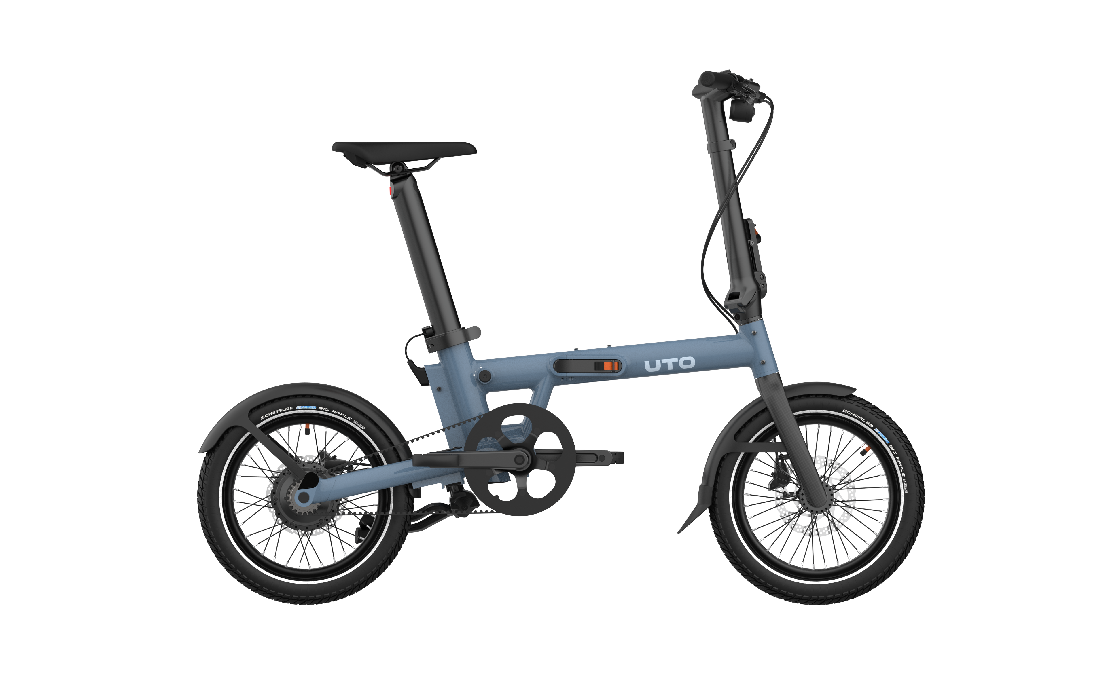 Uto elektrische vouwfiets pro16 v0 uart blauw