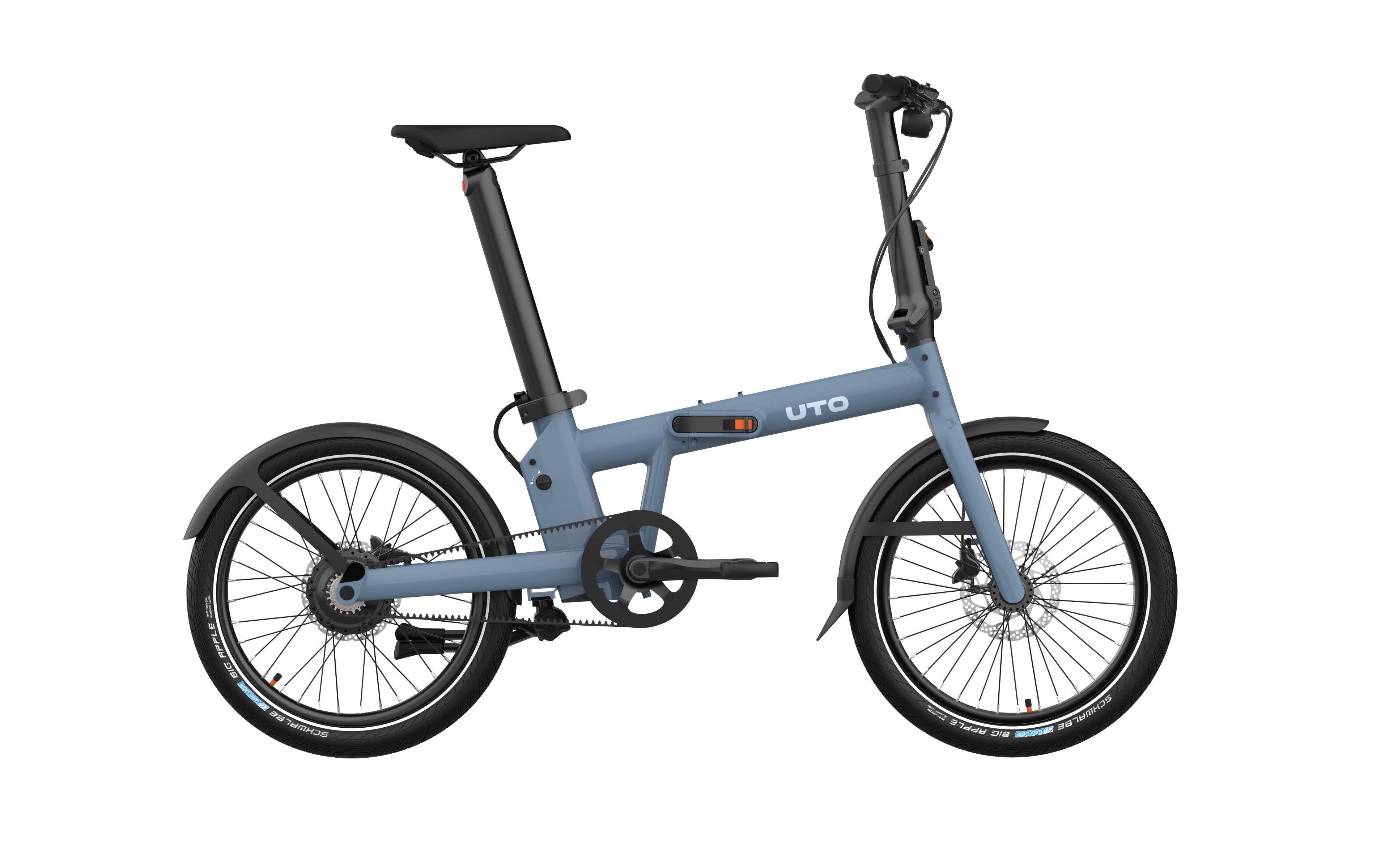 Uto elektrische vouwfiets pro20 v3 uart blauw