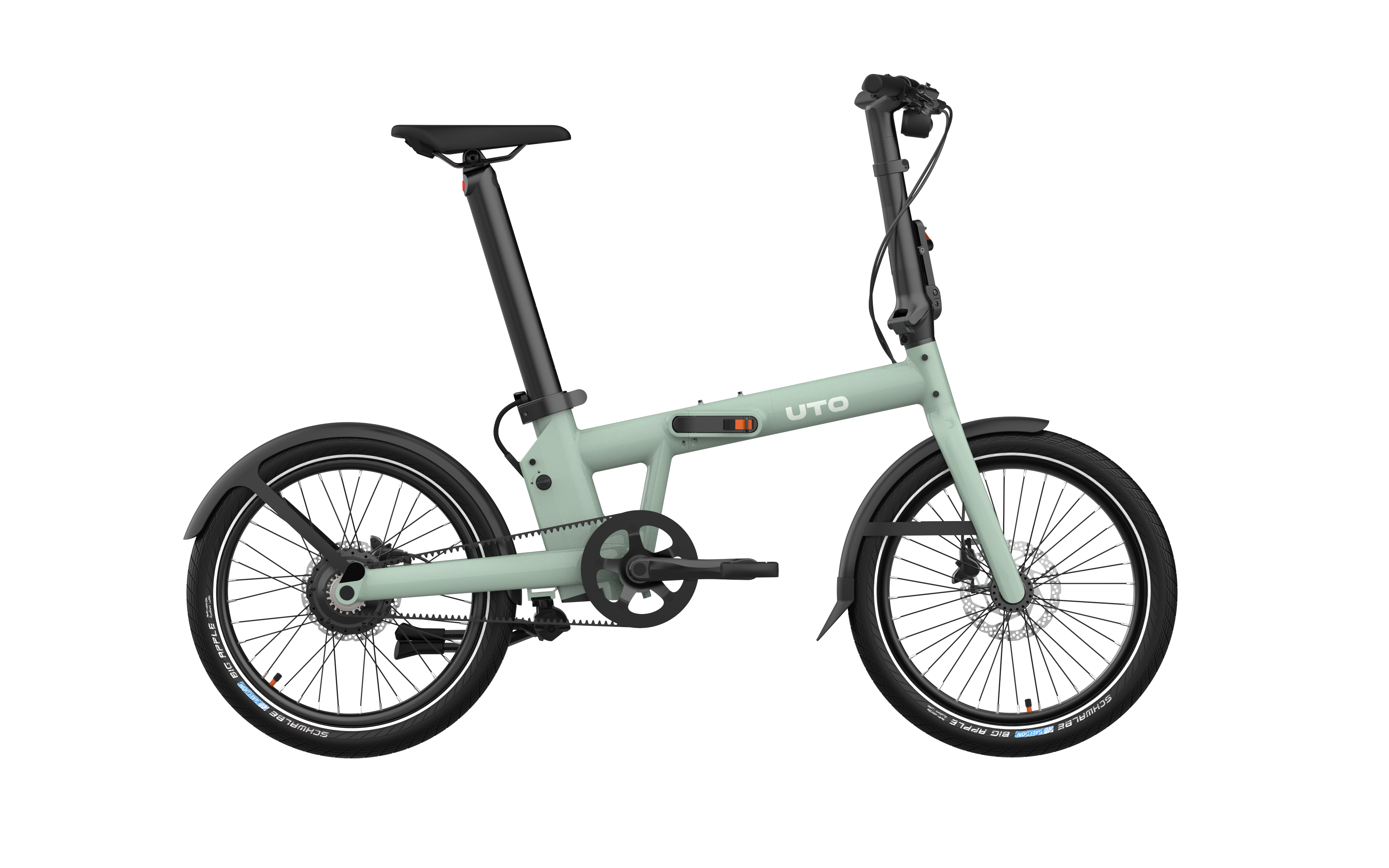 Uto elektrische vouwfiets pro20 v2 groen