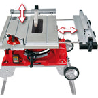 Einhell formaatcirkelzaag te-cc 250 uf tafelcirkelzaag (rood)