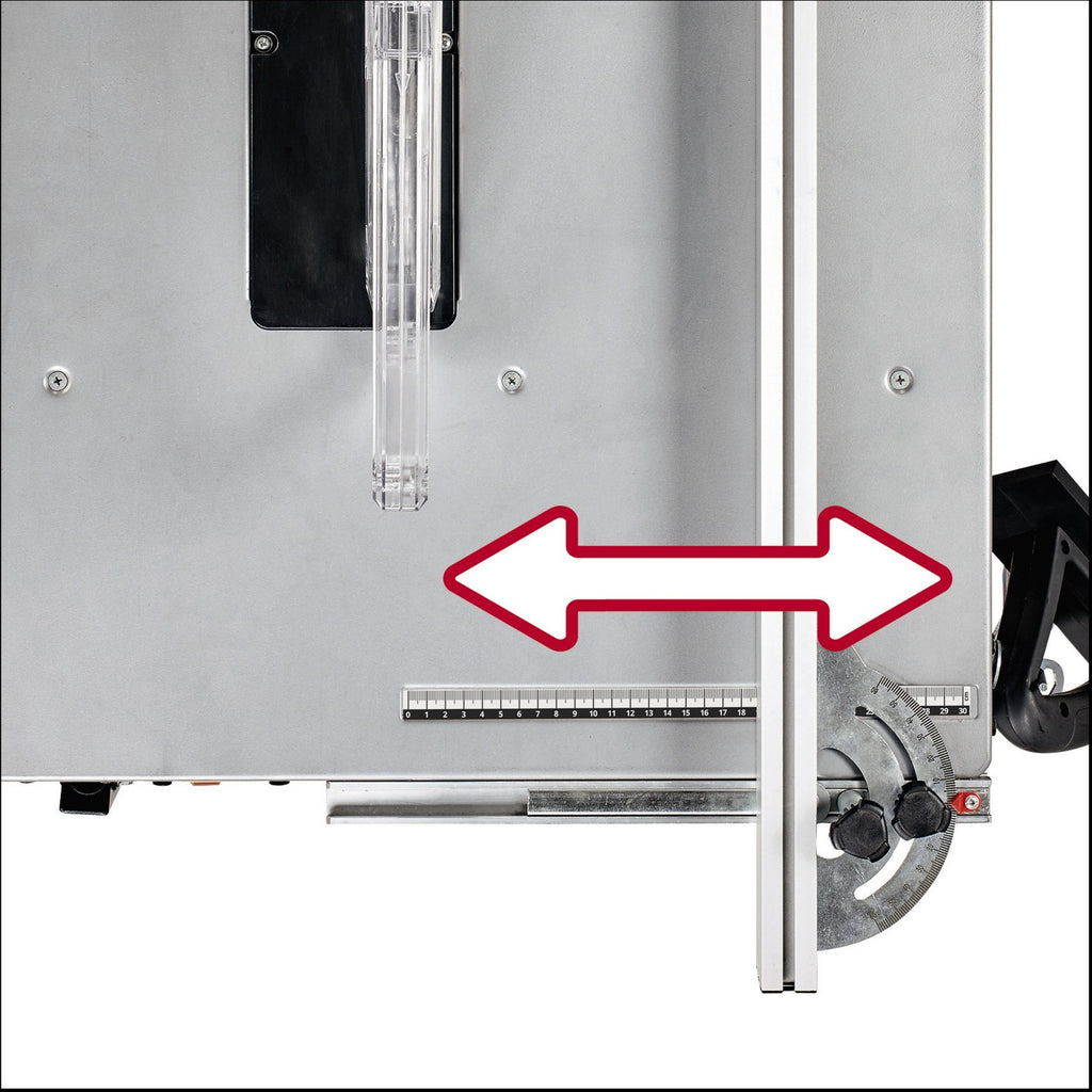 Einhell zaagtafel te-ts 315 u tafelcirkelzaag (rood zwart)