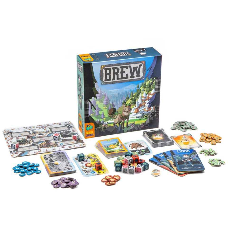 European player network brew bordspel (engels, 2 - 4 spelers, 45 - 90 minuten, vanaf 14 jaar)