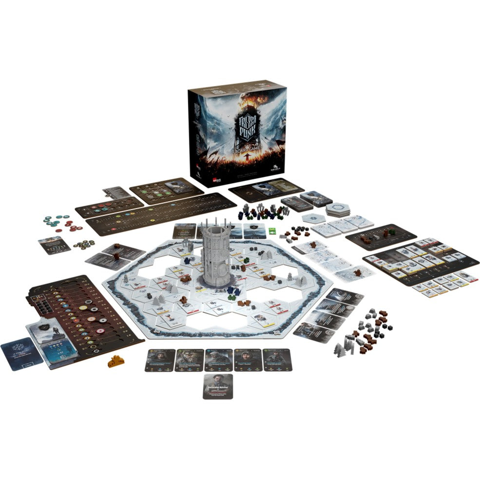 European player network frostpunk bordspel (engels, 1 - 4 spelers, 120 - 150 minuten, vanaf 16 jaar)
