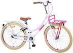 Volare Volare Kinderfiets Meisjes 26 inch Wit Twee handremmen