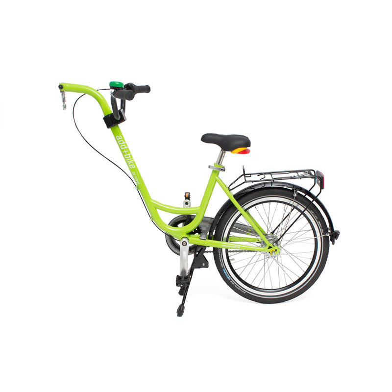 Roland - Add+ meefiets (bev.a/drager) freewheel groen
