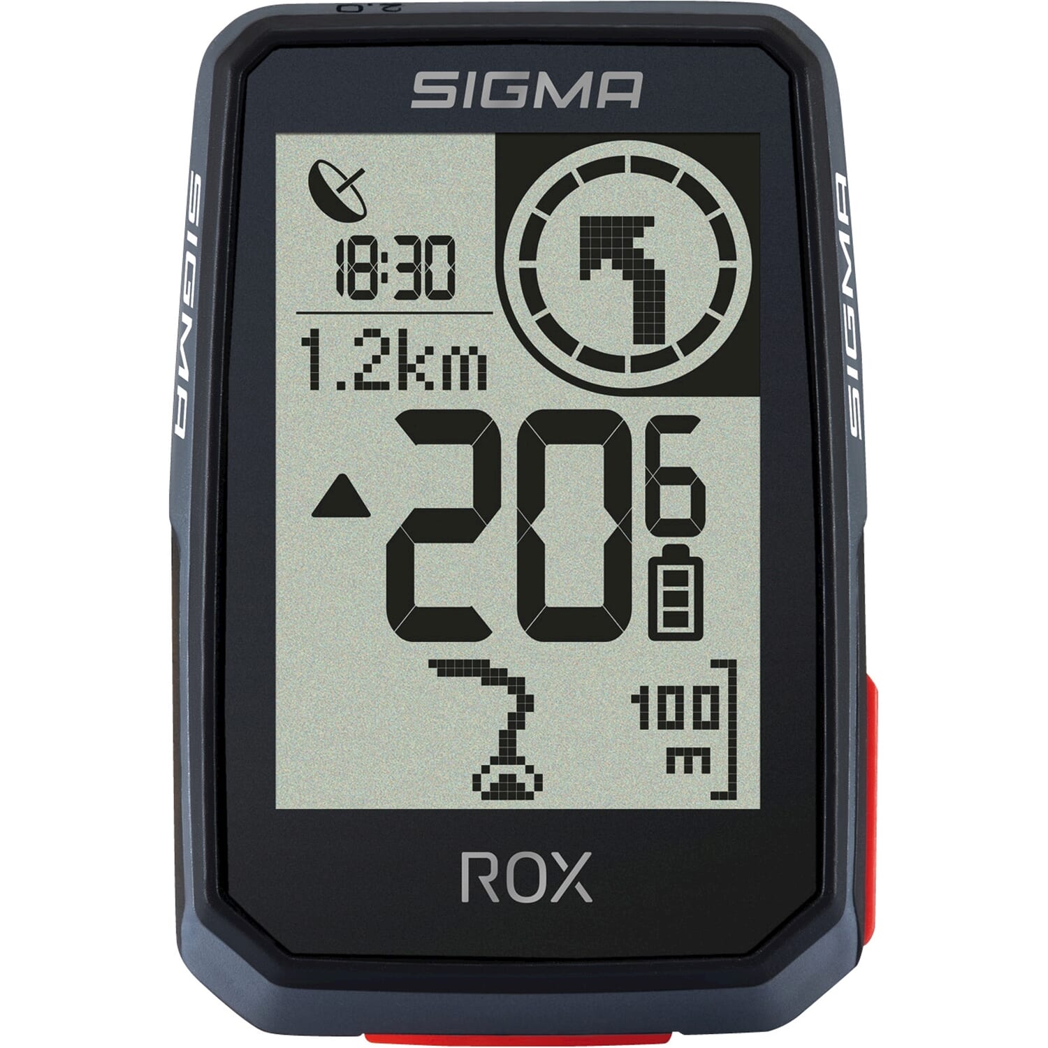 SIGMA - SIGMA sport gps bike-computers rox 2.0 endurance black