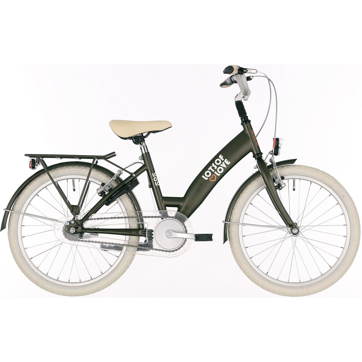 Marwi - Marwi Bfn meisjesfiets lots of love 20" remnaaf groen
