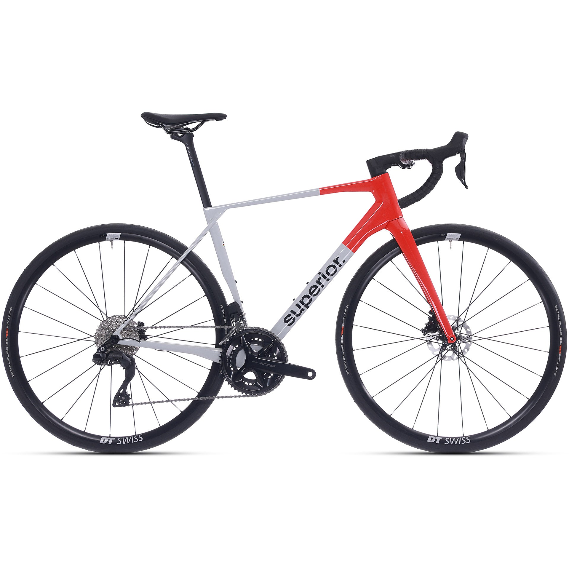 Superior - Superior x-road 9.5 gf 700cx58cm(xl)gls grey/orng red